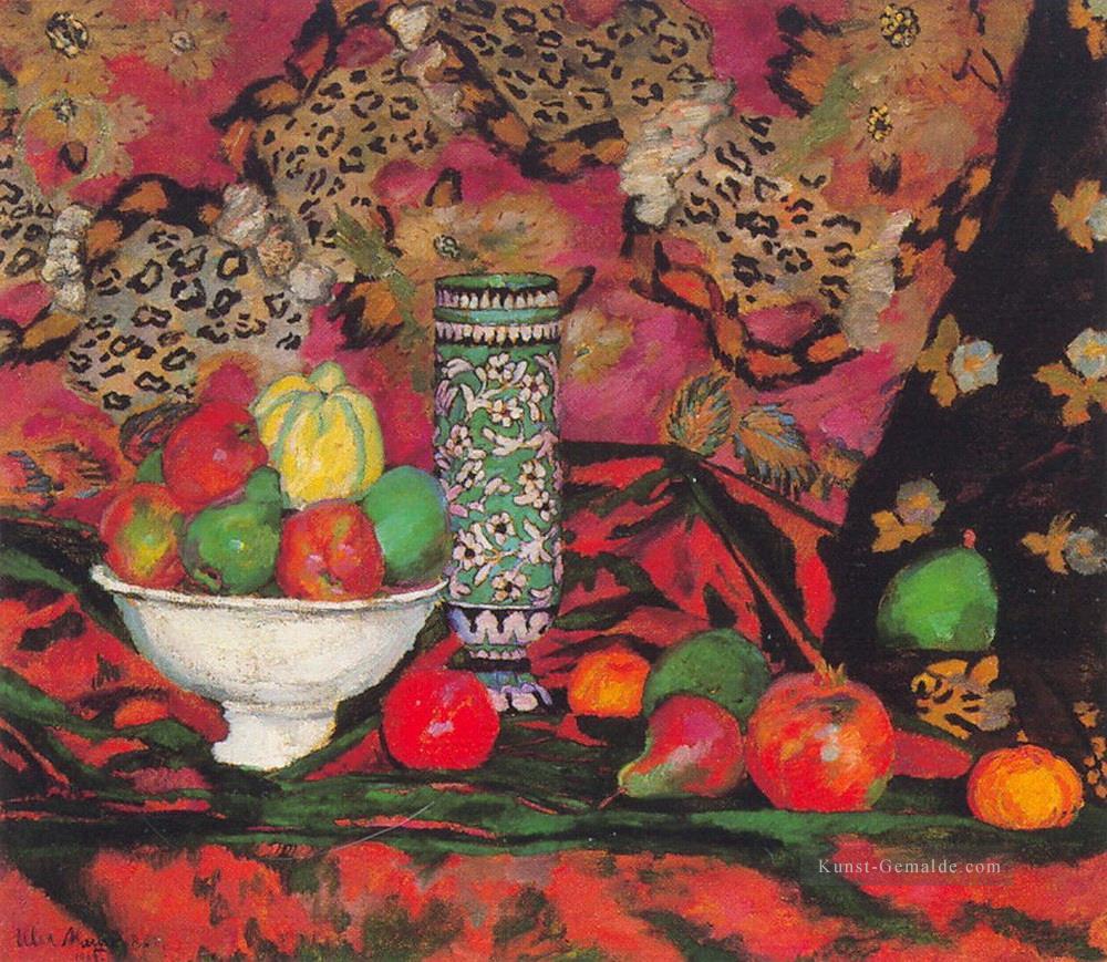 Stillleben mit Früchten 1908 Ilja Maschkow moderne Sersien Ölgemälde